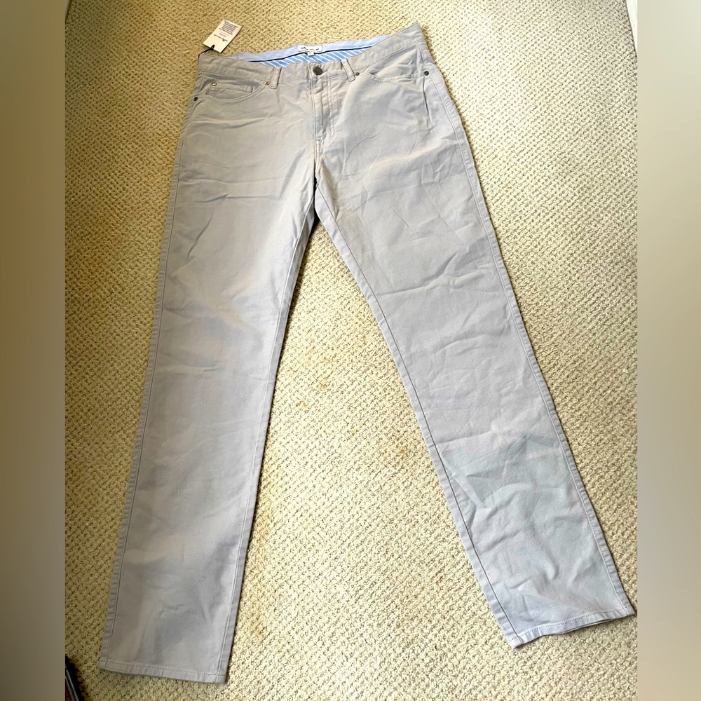 Peter Millar Crown Vintage Canvas Pants (NWT, 36/32)